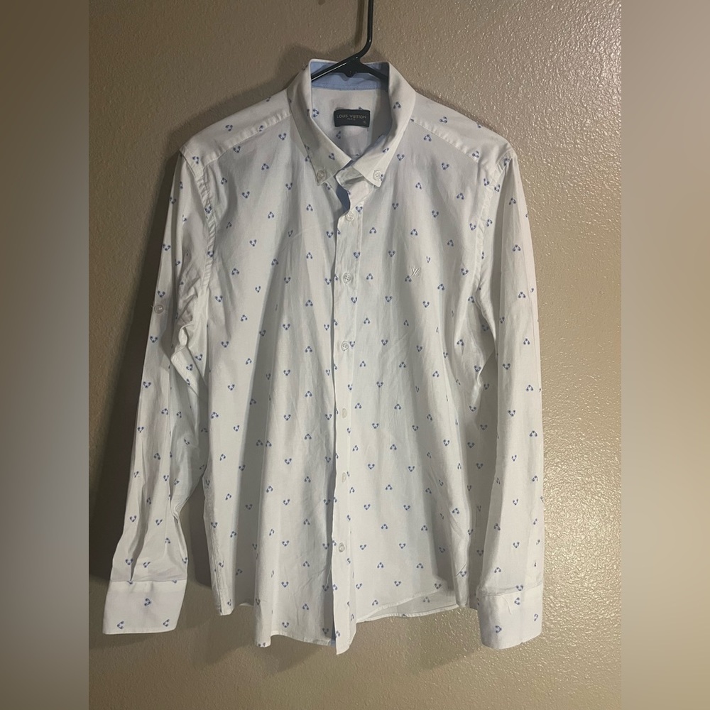 Louis Vuitton button down dress shirt